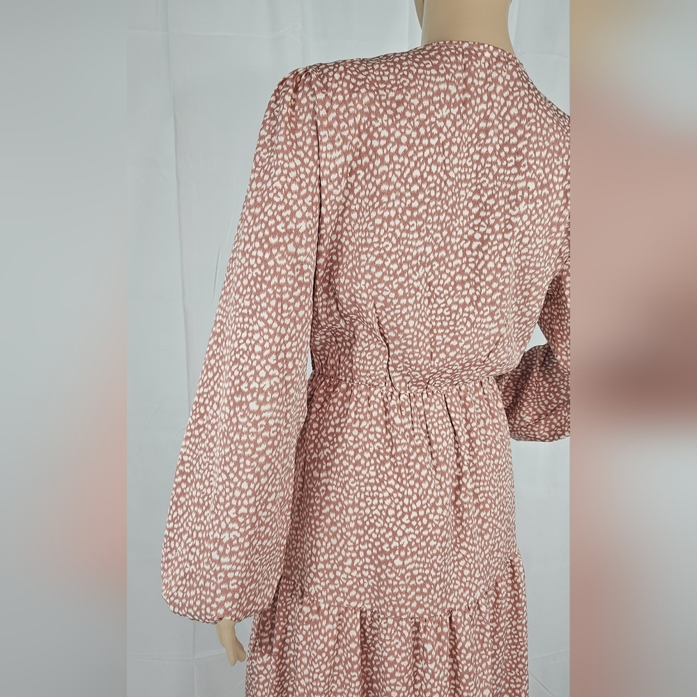 Bohemian inspired Pink and white dress unbranded size medium - Picture 13 of 16